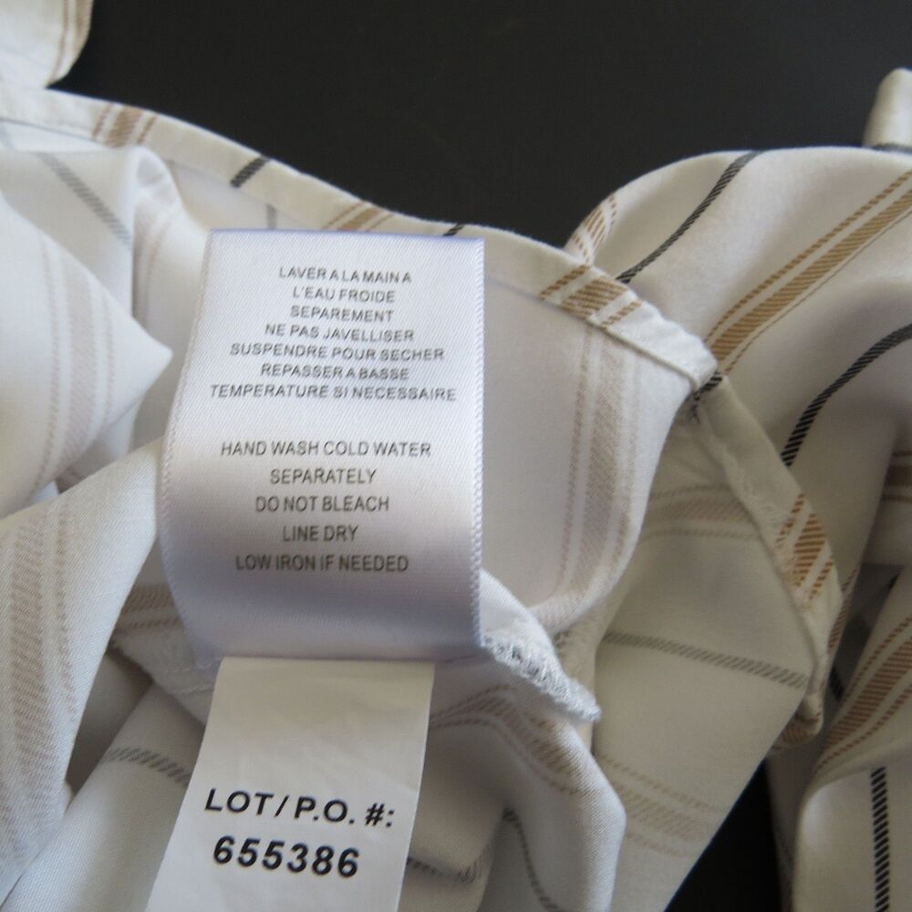 Tribal Jeans Women's Striped V neck tunic blouse Medium EUC - Picture 8 of 10